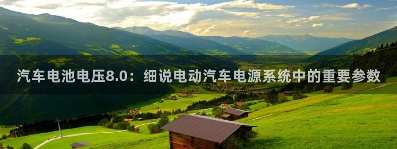 优发国际客服联系方式是什么：汽车电池电压8.0：细说电动汽车电源系统中的重要参数