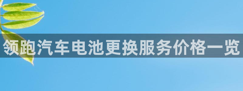 优发国际首页首页y6：领跑汽车电池更换服务价格一览