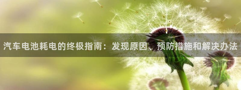 优发国际在哪里下载：汽车电池耗电的终极指南：发现原因、预防措施和解决办法
